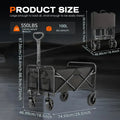 Large heavy-duty all terrain folding wagon